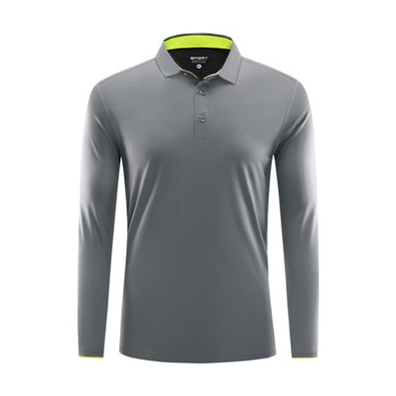 Quick-drying High-end Lapel Long Sleeve