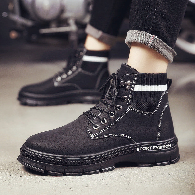 Men's Martin Boots British Style