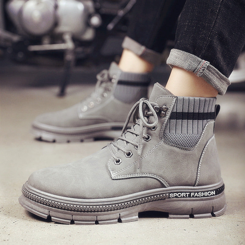 Men's Martin Boots British Style