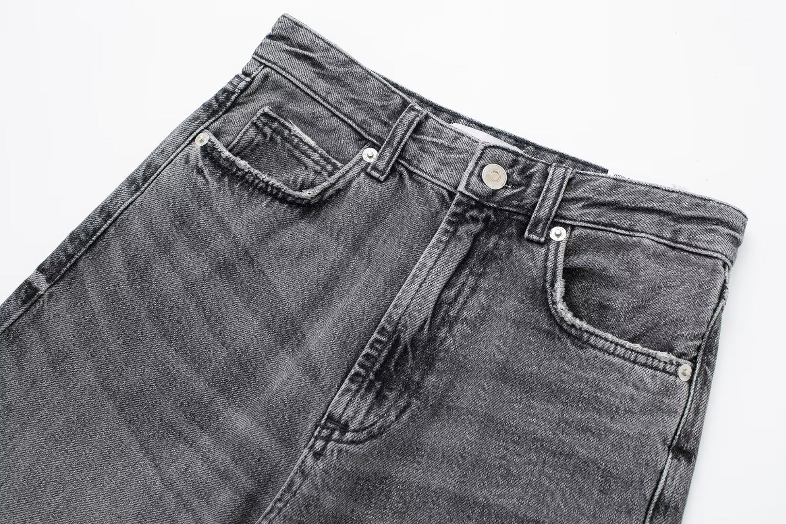 Maillard High Waist Loose Wide Legs Jeans