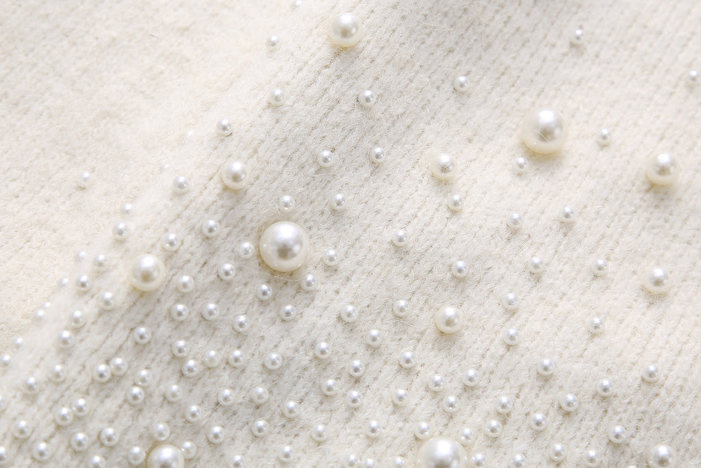 White Pearls Knitwear set