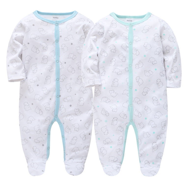 Spring And Autumn Warm Baby Long Sleeve Bodysuit