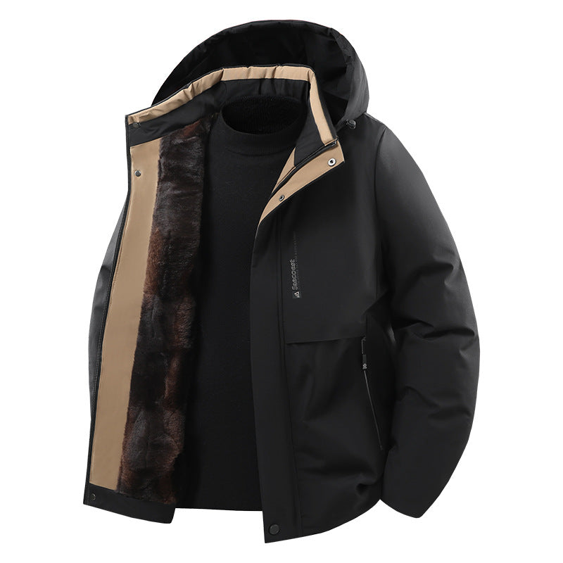 Graphene Warm Thickened Casual Cotton-padded Coat