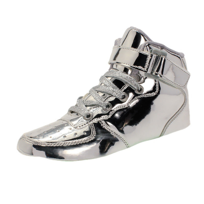 Casual High-top Charging Light Up Shoes