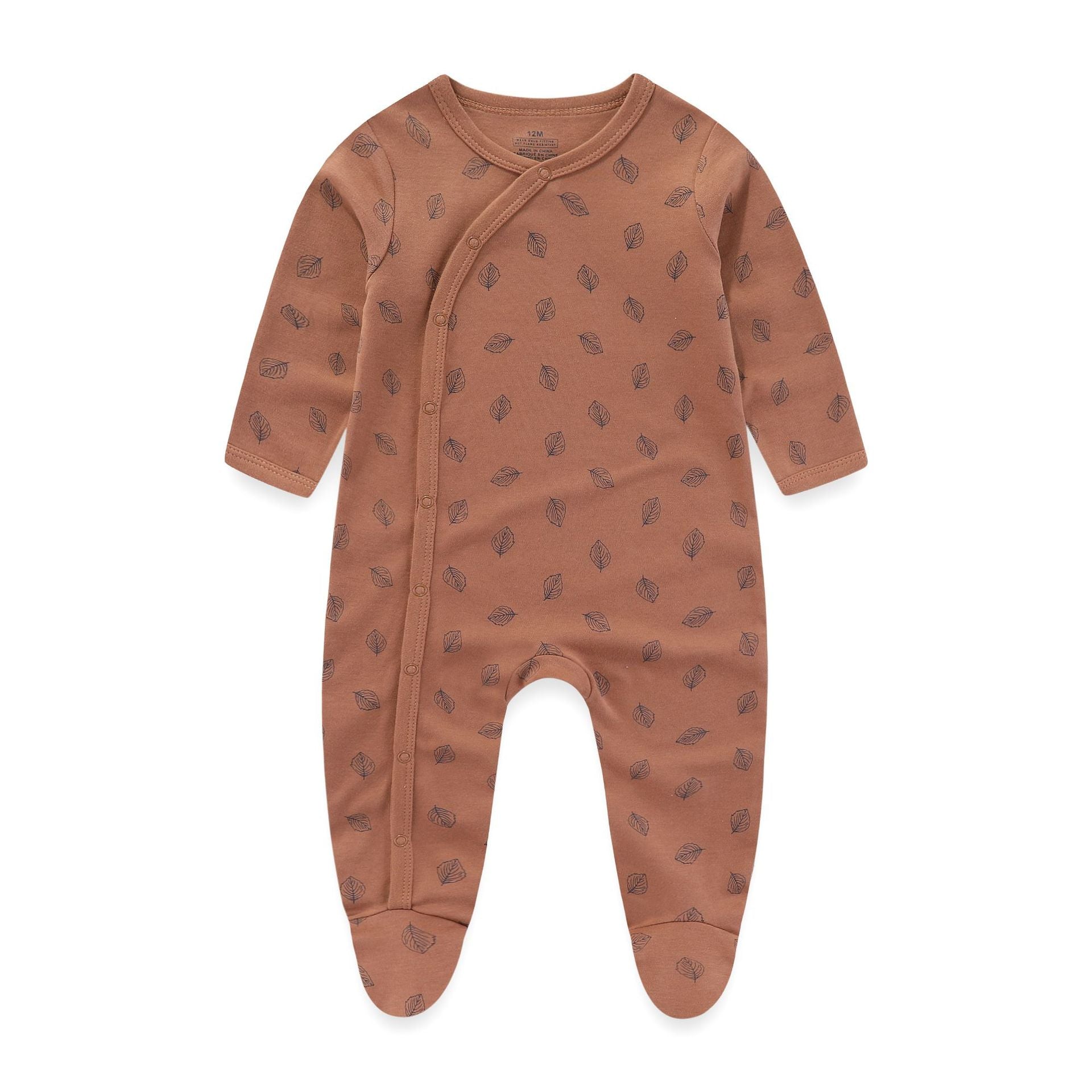 3 Pieces New Baby Cotton Long-sleeved Jumpsuit