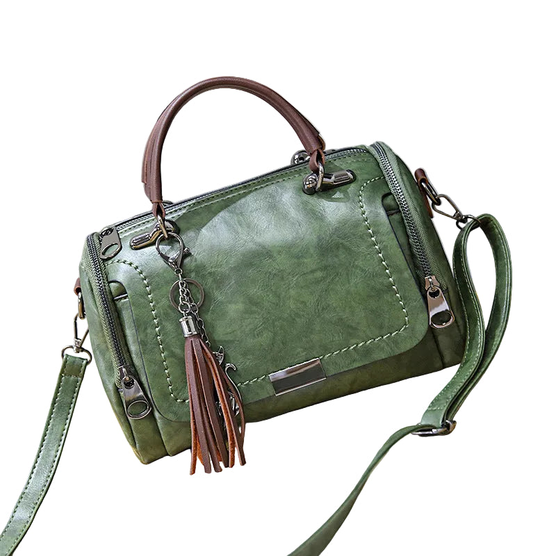 Cowhide handbag fashion one-shoulder soft leather ladies bag