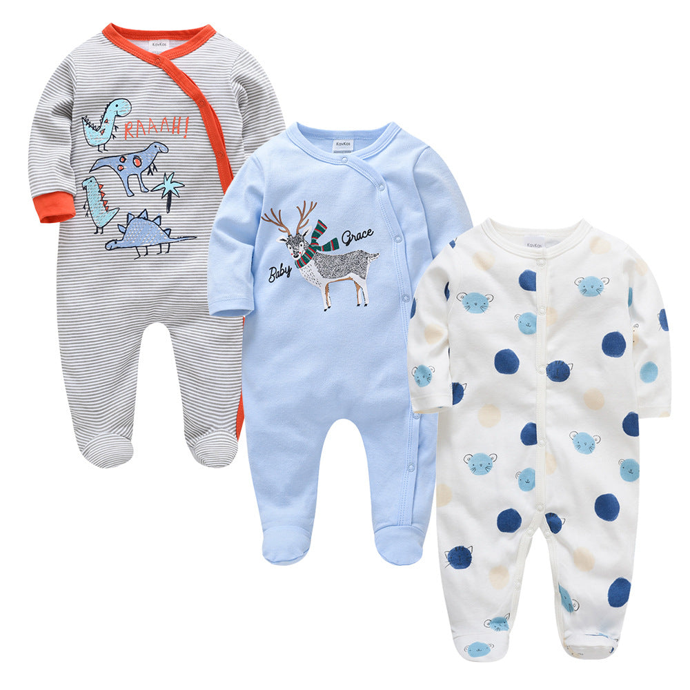 Spring and Autumn New Cartoon One-piece Long Sleeve