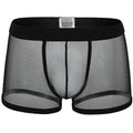Men's Underwear Low Waist Transparent Boxers