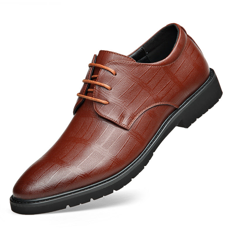 Genuine Leather Formal Plus Size Shoes