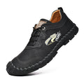 Hand-stitched large size non-slip men's shoes