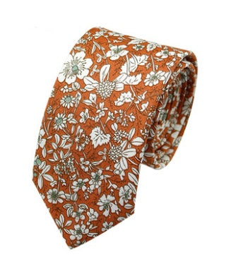 Men's Cotton Print Tie