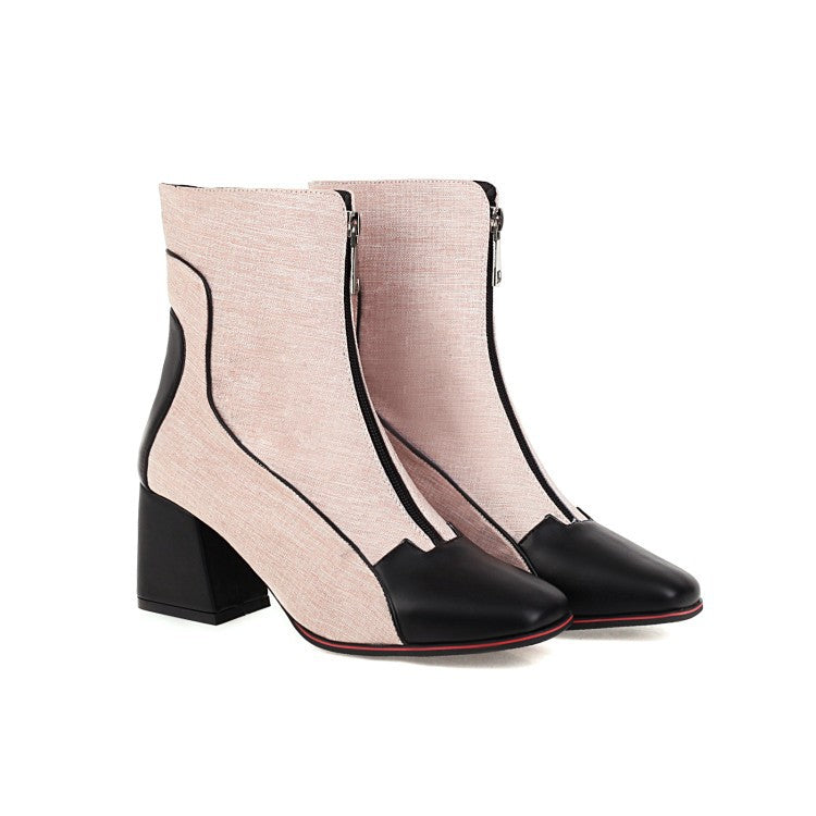 Heel High Heel Ankle Boots