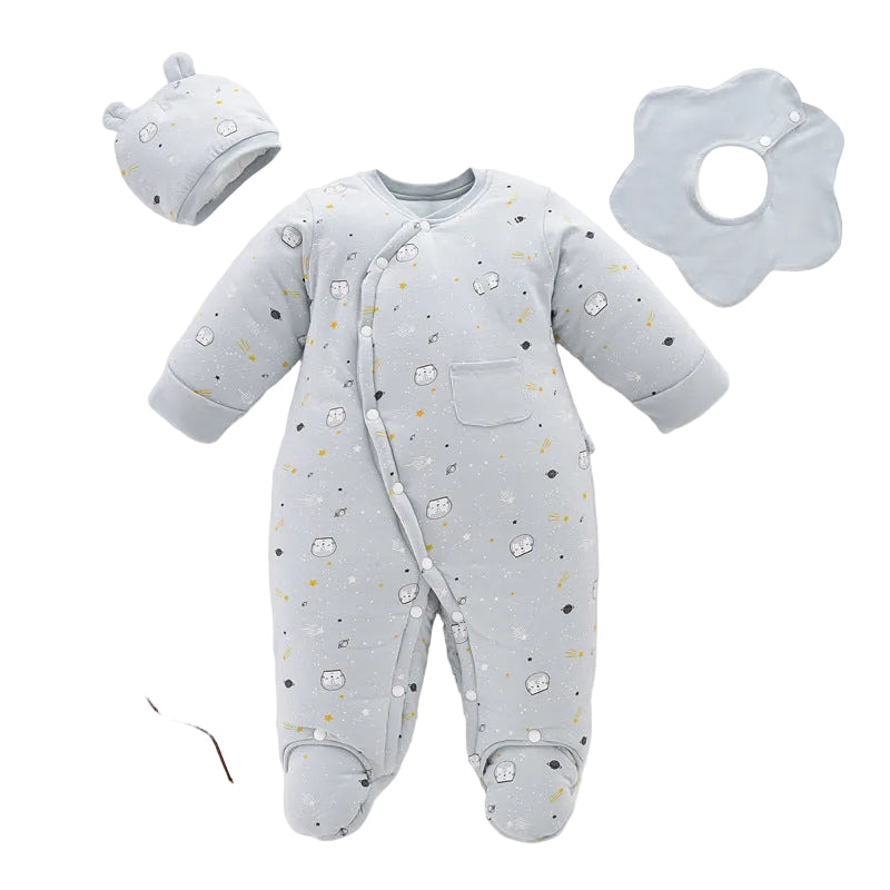 Baby thick cotton romper