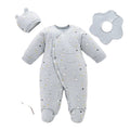 Baby thick cotton romper