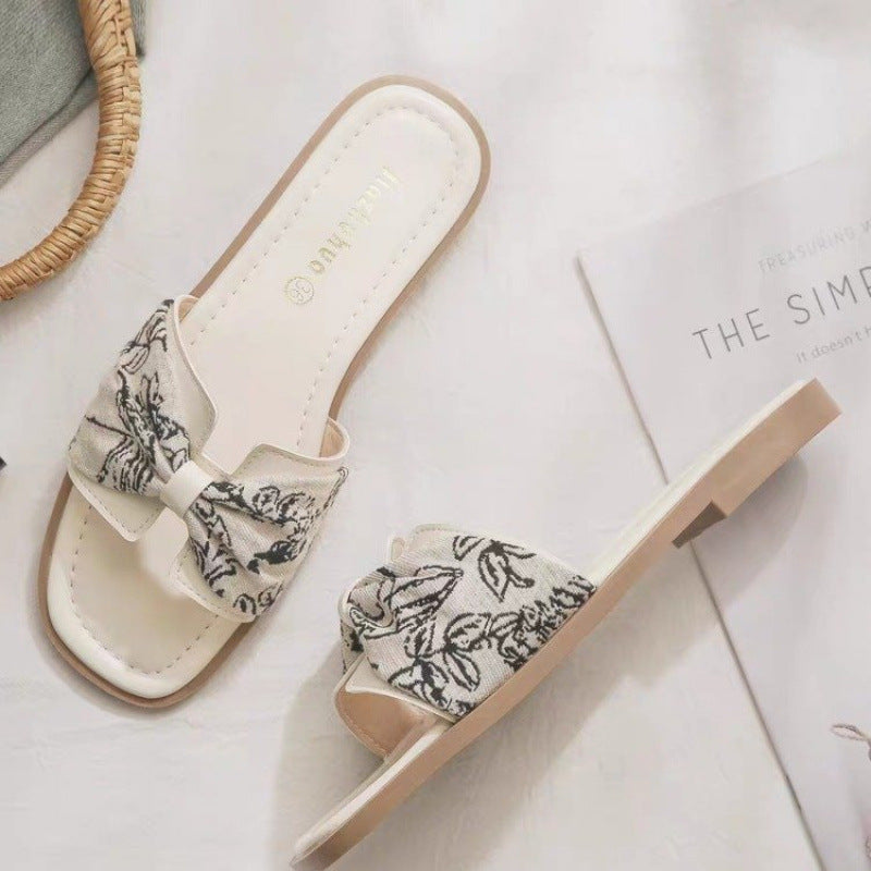 Women's French-style Sandals With Skirt