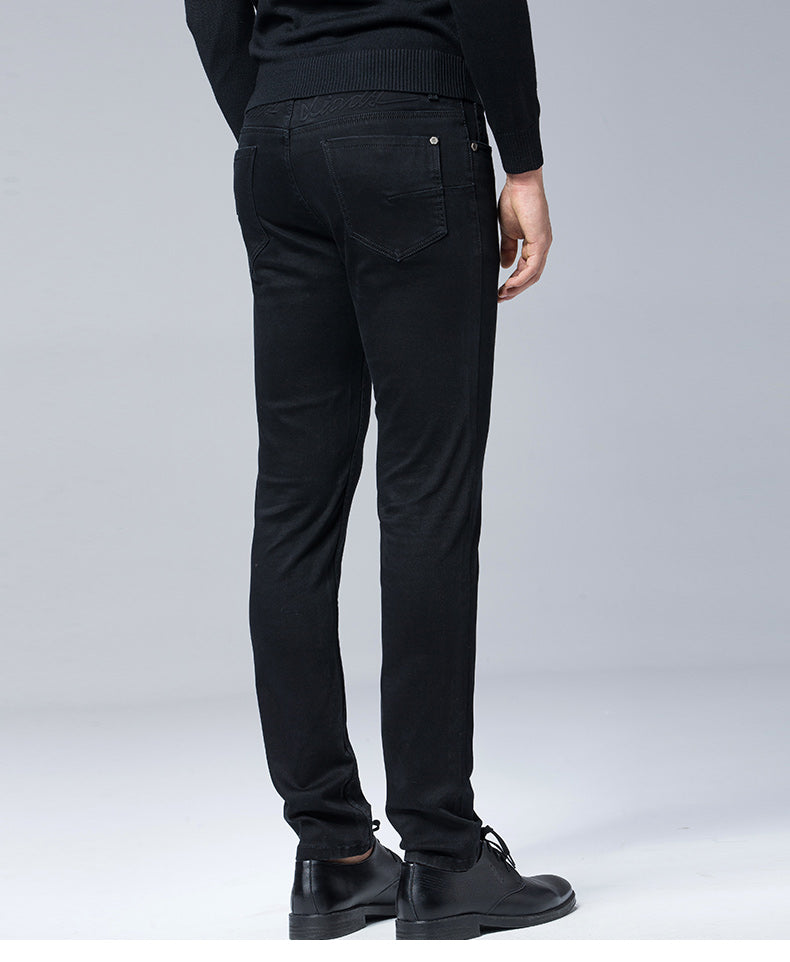 casual pants men's wild small straight