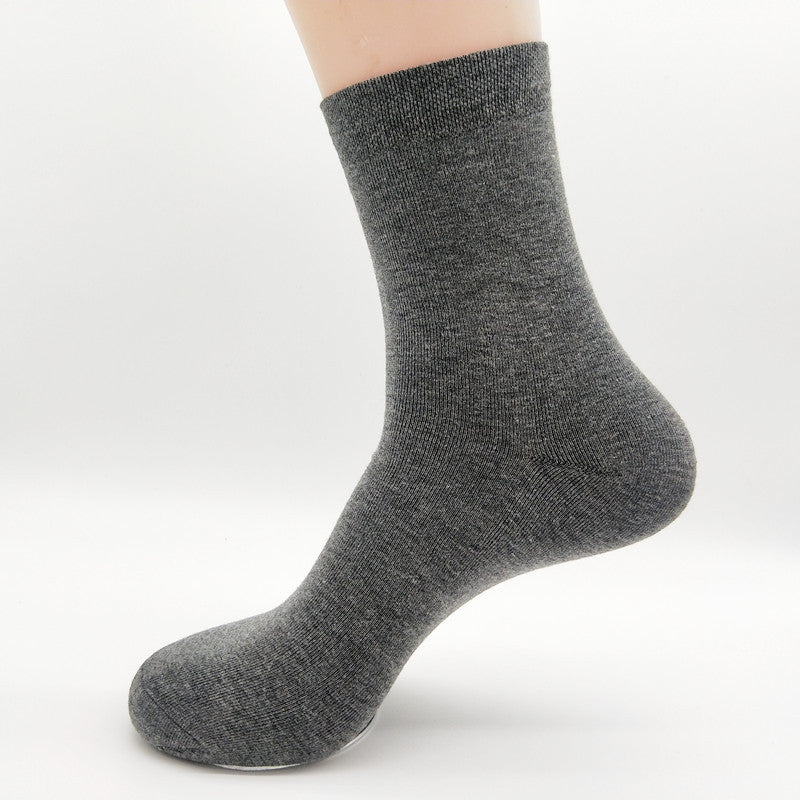 Men's solid color socks