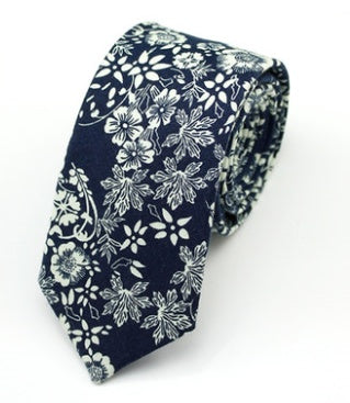 Men's Cotton Print Tie