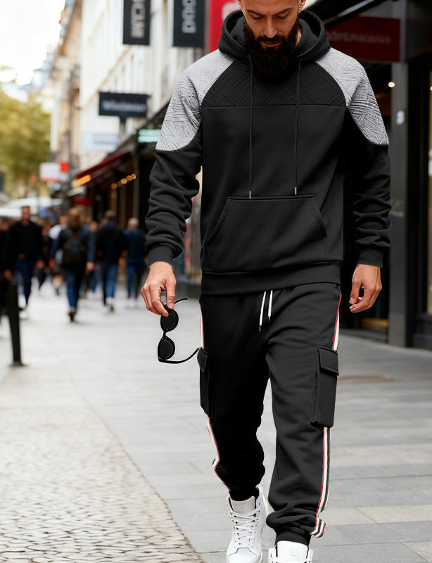 Loose  Hoodie And Sweatpants Casual Set