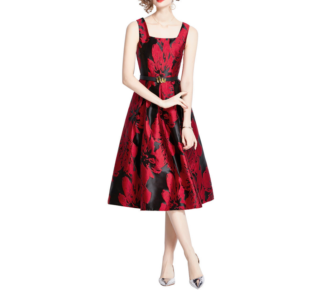 Three-dimensional Jacquard Dress Women