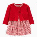Two-Piece Printed Dresses In Europe And America