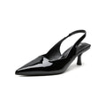 Women’s Elegant Pointed-toe Mid Heel Pumps