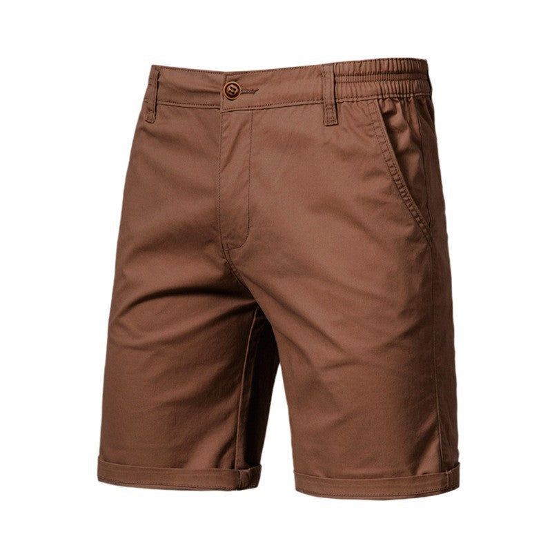 Summer Cotton Casual Solid Color Sports Shorts
