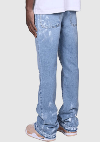 Straight-leg Denim Pants