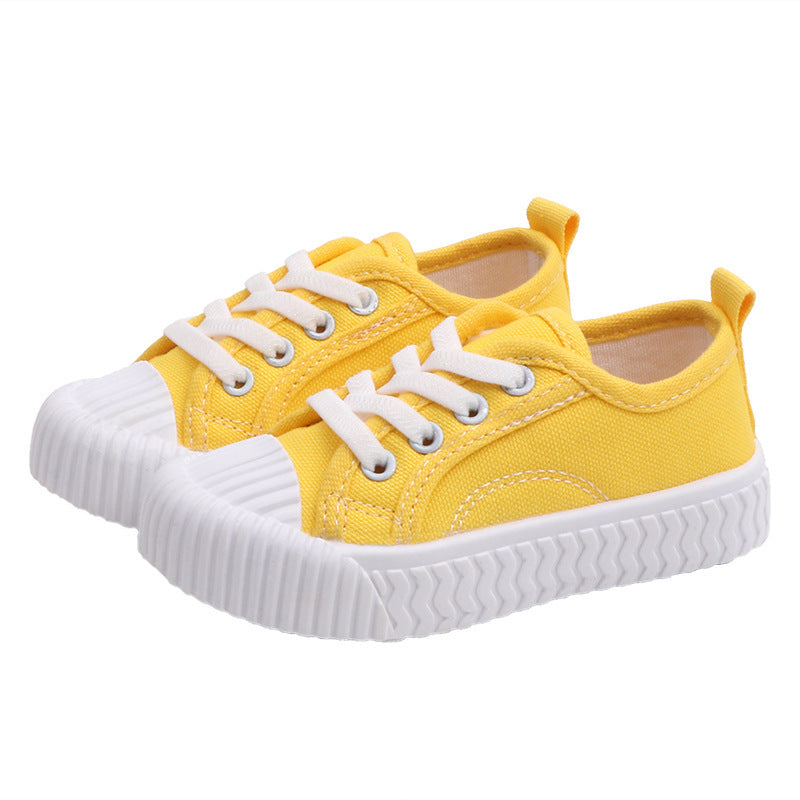 Autumn Candy-colored Canvas Shoes