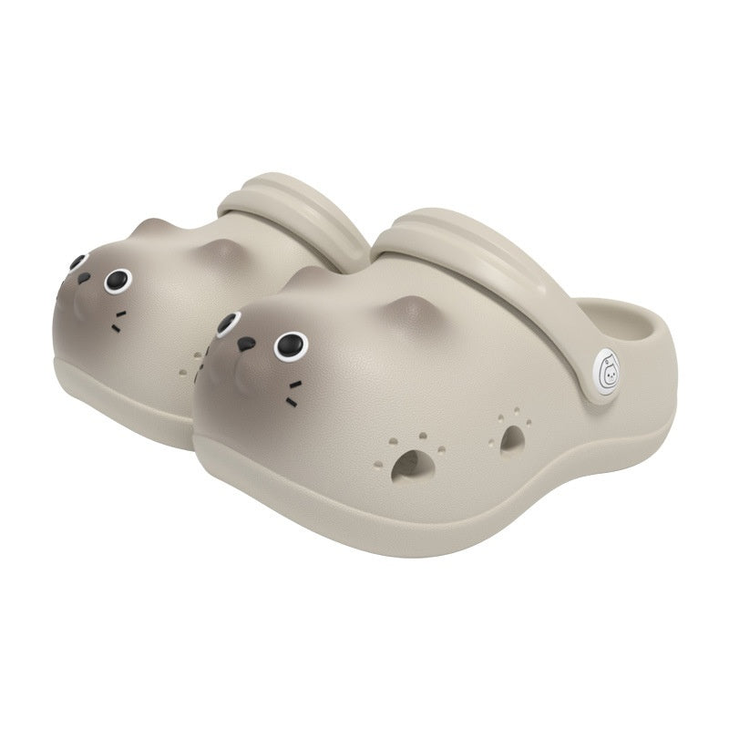 Closed Toe Home Outdoor Slippers