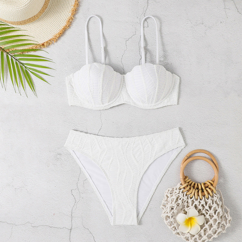 Women's Push-up Split Bikini Swimsuit