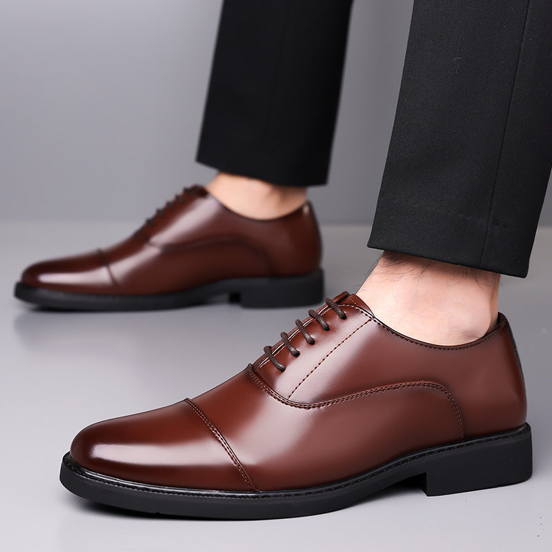 Business Oxford leather formal shoe