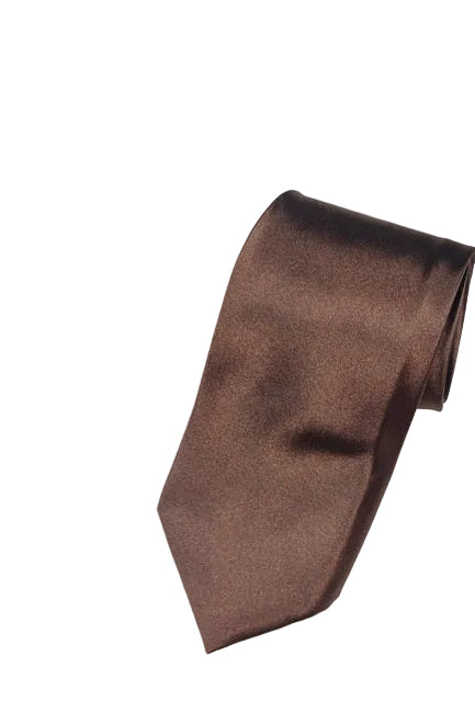 8cm Black Hand-tied Plain Suit Tie