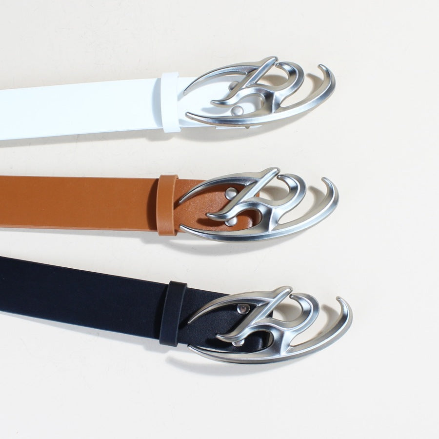 Retro R Word Belt Loop Trendy Cool Personality Simple