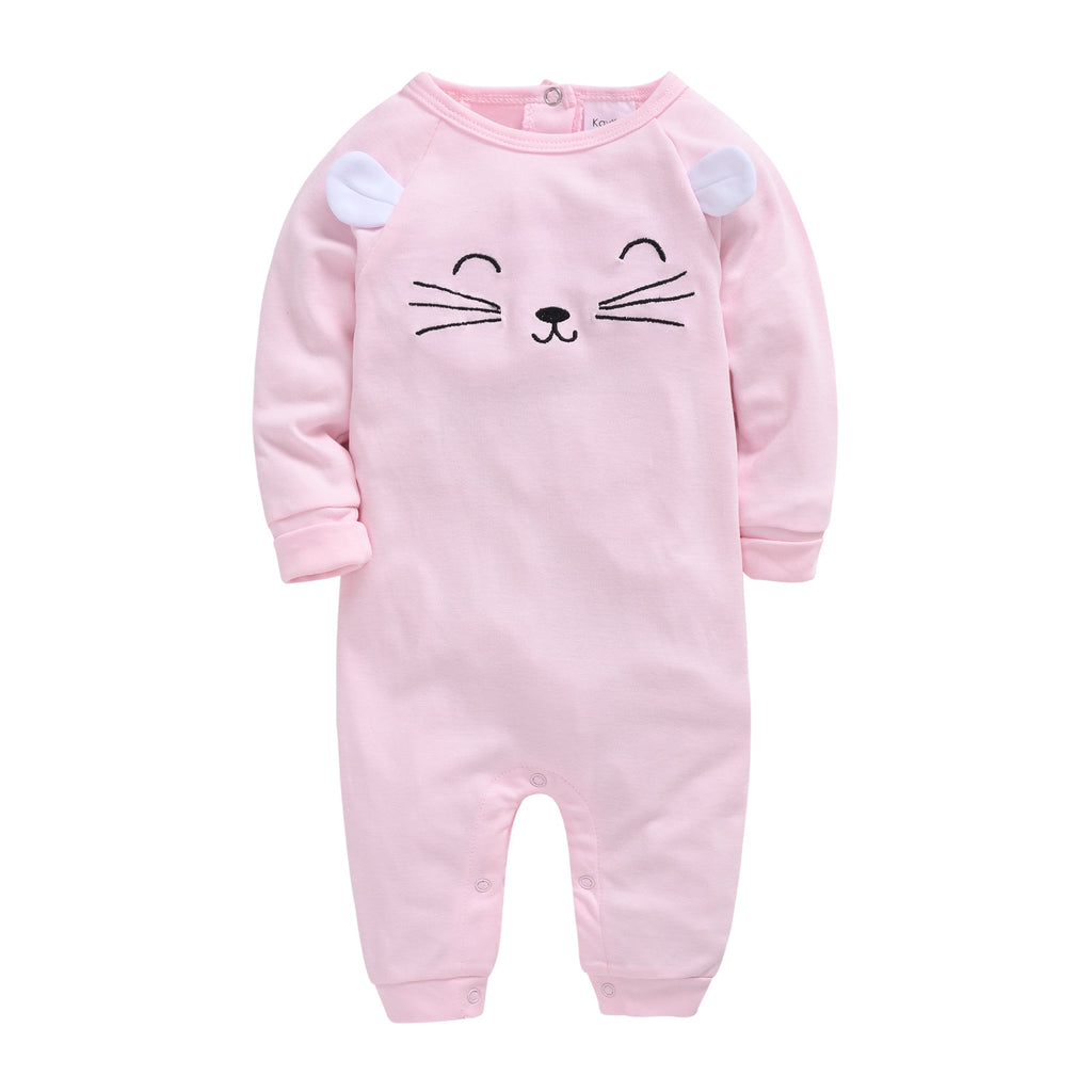 Autumn And Winter Long-sleeved Gentleman's One-piece Baby Boy Romper