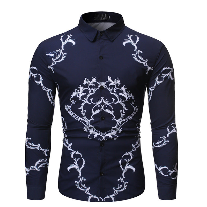 Long Sleeve Shirts Slim Fit