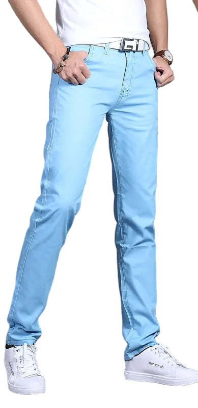 Men's Mid-Rise Straight Casual Pants