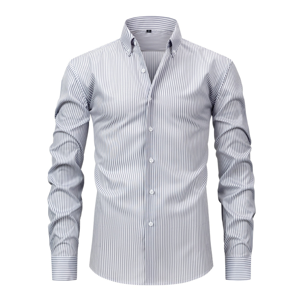 Four-sided Stretch Digital Printing Striped Long Sleeve