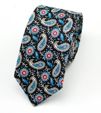Men's Cotton Print Tie