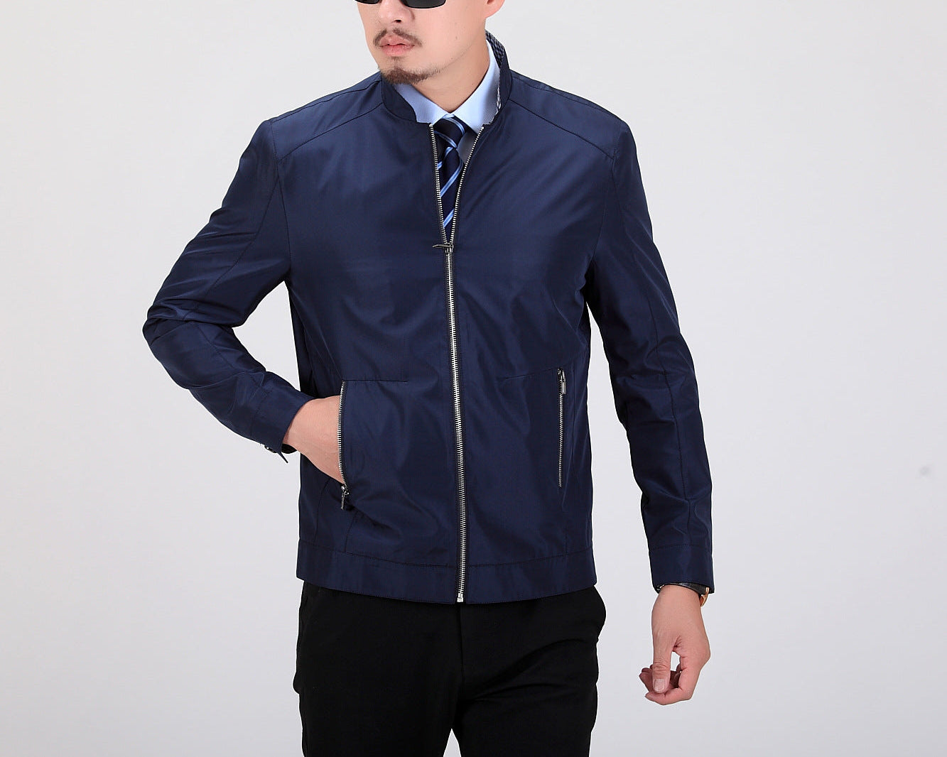 Men's  Stand Collar Jacket