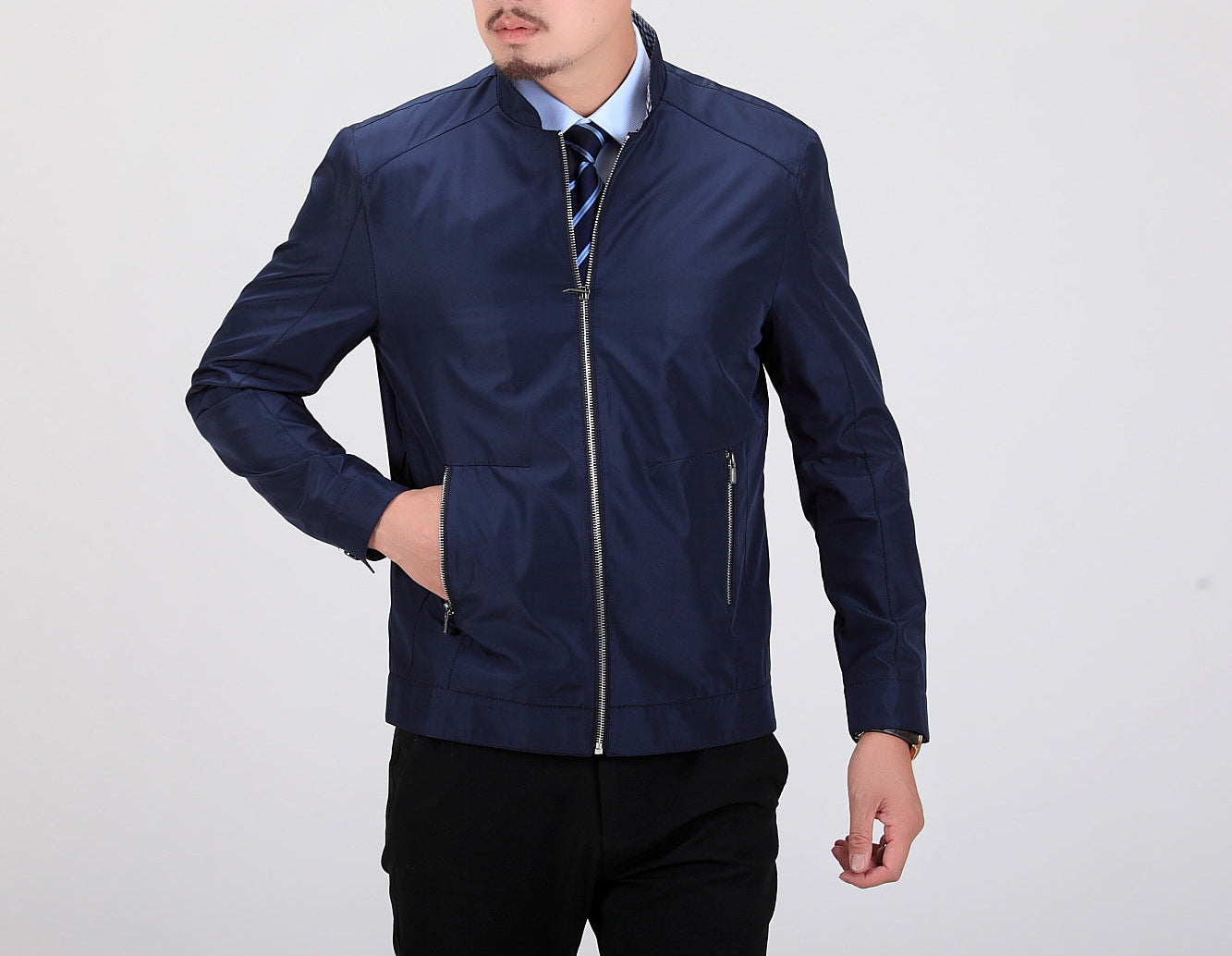 Men's  Stand Collar Jacket