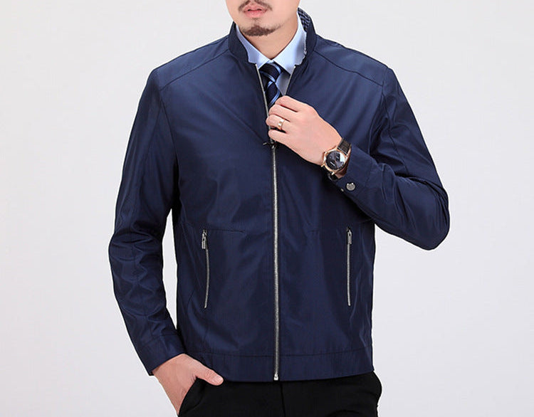 Men's  Stand Collar Jacket