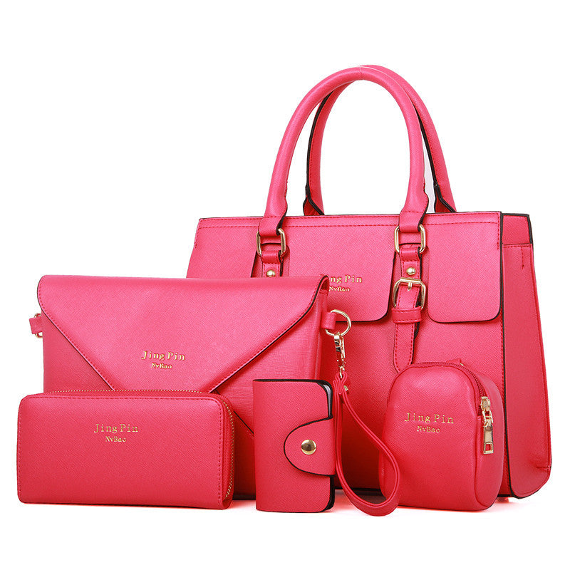 New female buns mother bag five-piece big-name European and American style ladies bag