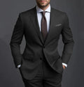Business Casual Men's Fashion Suit Two-piece Suit