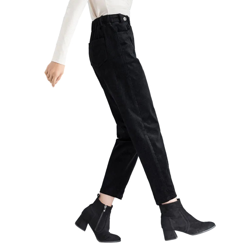 Striped Pants Tapered Corduroy