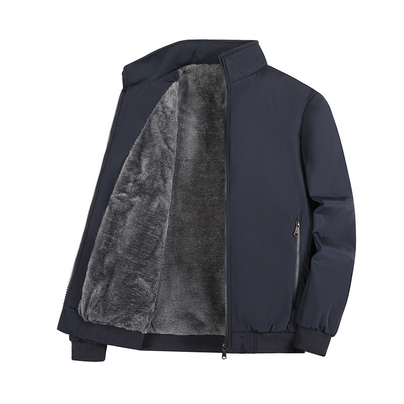 Men's Winter Cotton Coats Casual Thickening Oversized Coat