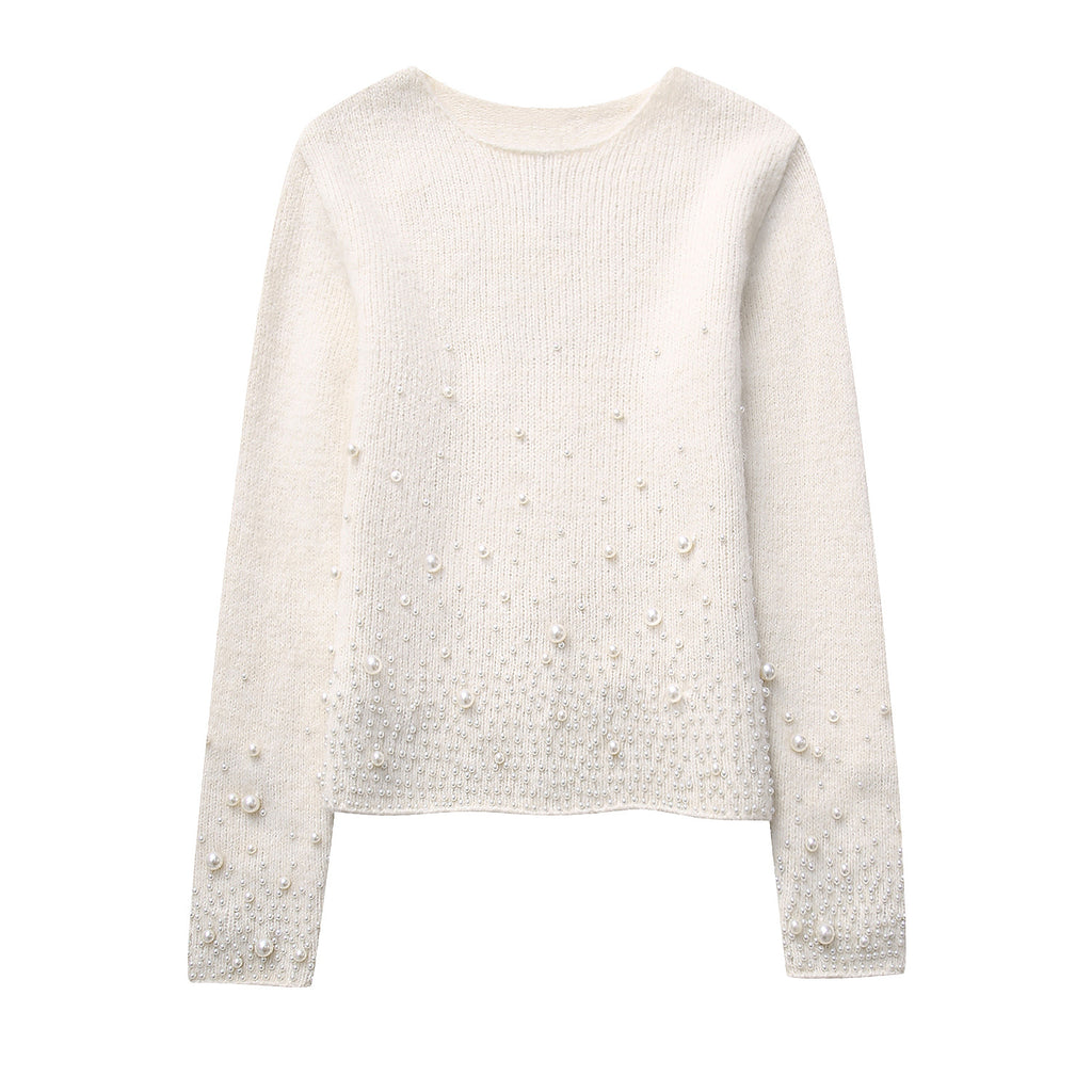 White Pearls Knitwear set