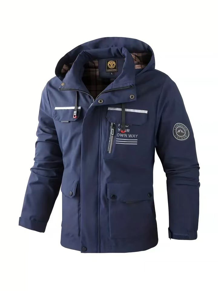 Waterproof casual winter jacket
