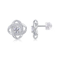 Hope Beam - Earrings Set With 0.5-carat Top-quality Moissanite S925 Silver And Platinum-plated Stud Earrings, A Fashionable And Trendy Accessory, Can Be Tested With A Diamond Pen