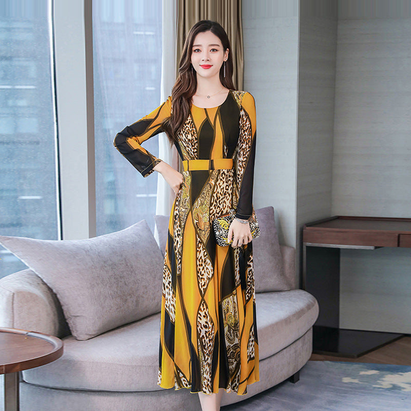 Above The Knee Flattering Printed Maxi Dress